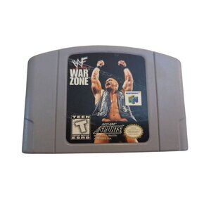 WWF War Zone (Nintendo 64, 1998) N64 Authentic Cartridge Only